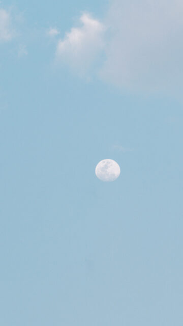 Ethereal Full Moon Spiritual Energy and Lunar Manifestation Wallpaper