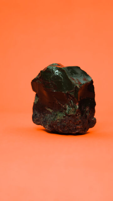 Obsidian Grounding Stone Spiritual Energy Healing Crystal Wallpaper