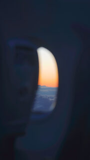 Ethereal Sunset Aura Spiritual Manifestation Phone Wallpaper