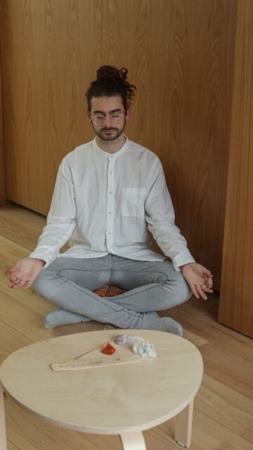 Zen Meditation and Crystal Healing Manifestation Energy Wallpaper