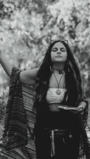 Spiritual Manifestation and Mindful Energy Aesthetic Wallpaper