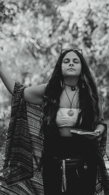 Spiritual Manifestation and Mindful Energy Aesthetic Wallpaper