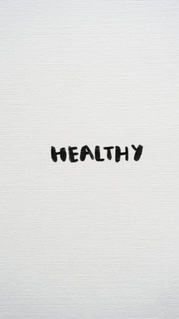Healthy Affirmation Aesthetic Minimalist Positive Energy Wallpaper