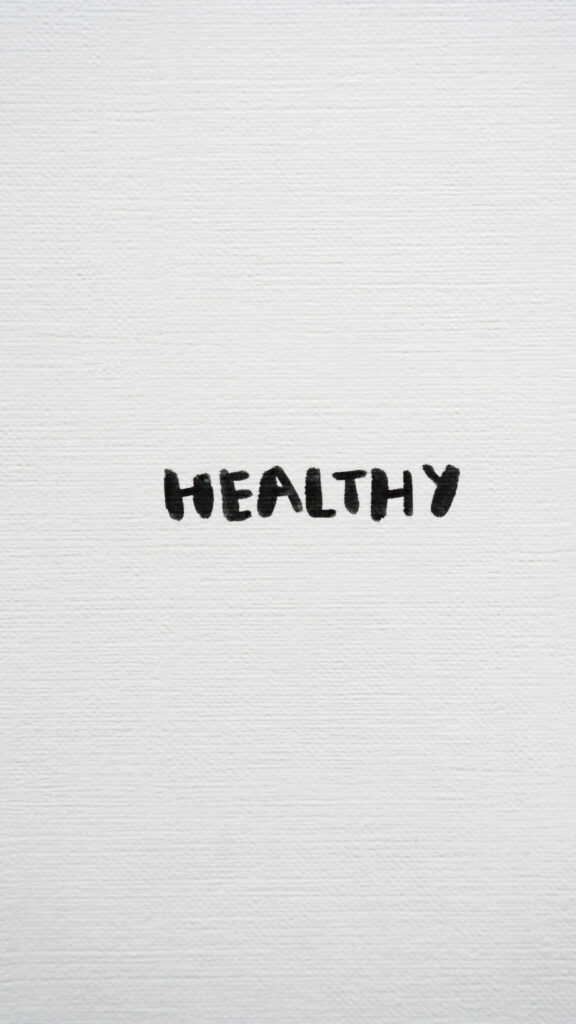 Healthy Affirmation Aesthetic Minimalist Positive Energy Wallpaper