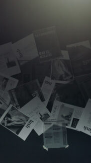 Vision Board Manifestation Collage for Career Growth and Success Desktop Wallpaper