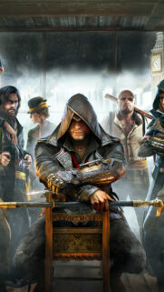 Victorian Era Assassin Crew Mobile Wallpaper