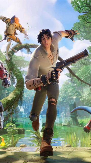 Fortnite Jungle Explorer Mobile Wallpaper, Phone Wallpaper or 4K Wallpaper