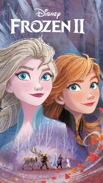 Disney Frozen 2 Elsa and Anna High-Quality Mobile Wallpaper