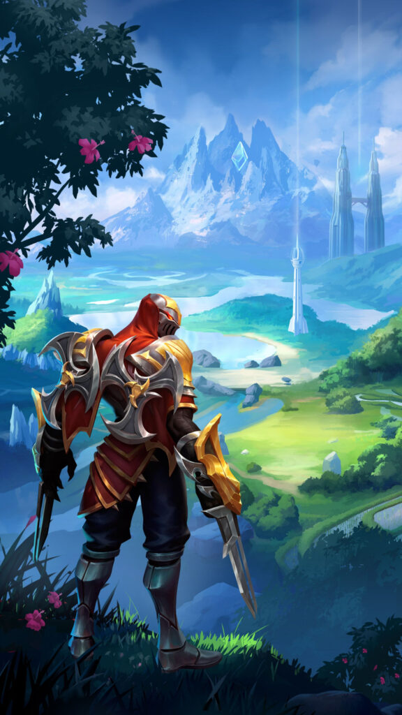 Zed Shadow Assassin Fantasy World 4K Mobile Wallpaper