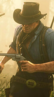 Arthur Morgan Portrait Mobile Wallpaper, Phone Wallpaper or 4K Wallpaper