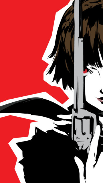 Makoto Niijima Persona 5 Art Mobile Wallpaper