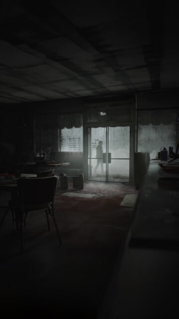 Silent Hill 2 Remake Foggy Diner Mobile Wallpaper