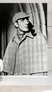 Basil Rathbone as Sherlock Holmes Portrait Mobile Wallpaper