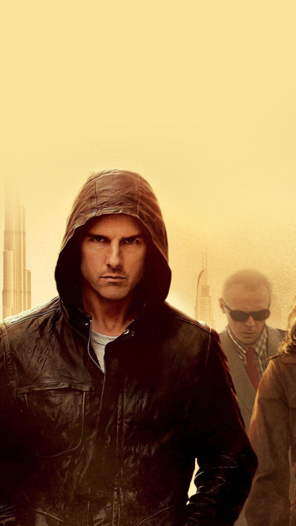 Ethan Hunt Mission Impossible Ghost Protocol Mobile Wallpaper