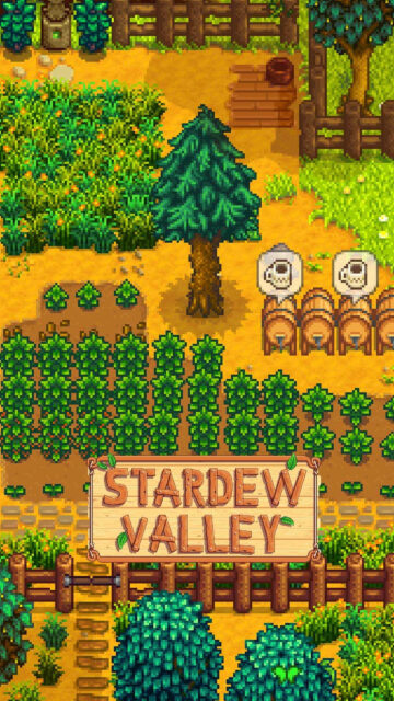 Stardew Valley Farm Life Mobile Wallpaper