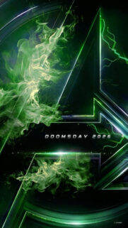 Avengers Doomsday Green Smoke Theme Mobile Wallpaper