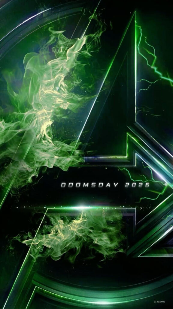 Avengers Doomsday Green Smoke Theme Mobile Wallpaper
