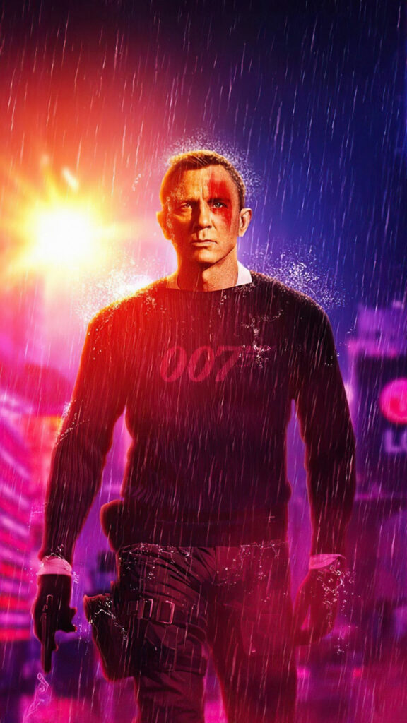 Daniel Craig 007 Action Film Cinematic Mobile Wallpaper