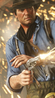 Arthur Morgan Action Mobile Wallpaper, Phone Wallpaper or 4K Wallpaper