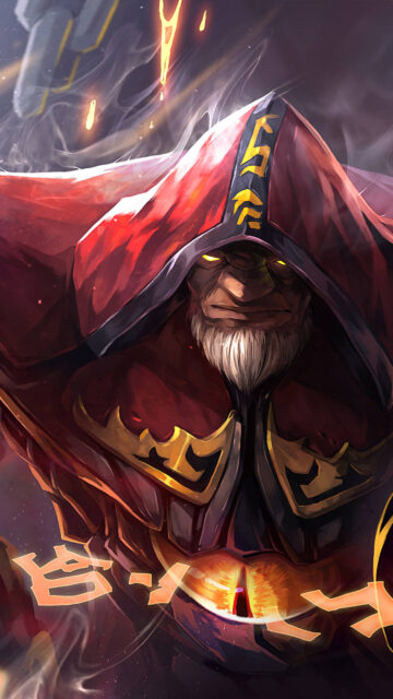 Warlock Dota 2 Hooded Sorcerer Mobile Wallpaper