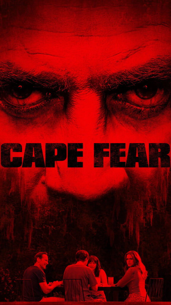 Intense Horror Movie Poster Style Mobile Wallpaper