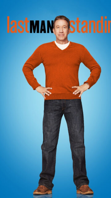 Tim Allen Orange Sweater Portrait Mobile Wallpaper