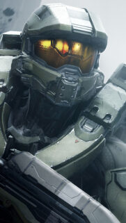 Master Chief Mjolnir Armor Battle-Worn 4K Mobile Wallpaper
