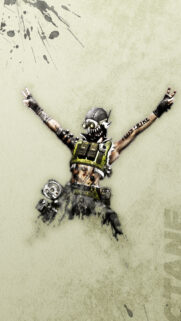Octane Apex Legends Artistic Splash Art Mobile Wallpaper