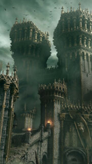 Elden Ring Stormveil Castle Architecture Mobile Wallpaper