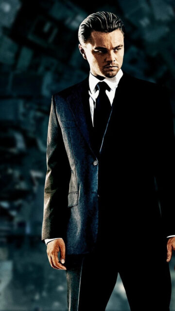 Leonardo DiCaprio Suit Look Stylish Mobile Wallpaper