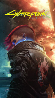 Cyberpunk Street Fighter Mobile Wallpaper