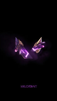 Valorant Radiant Rank Emblem Mobile Wallpaper