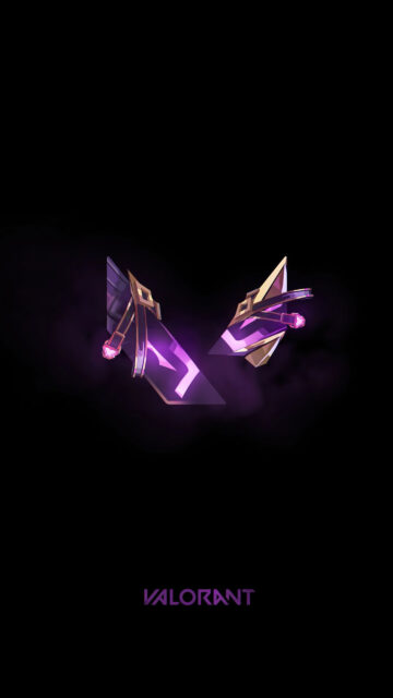 Valorant Radiant Rank Emblem Mobile Wallpaper