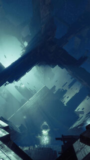 Vex Architecture Destiny 2 Sci-Fi Mobile Wallpaper