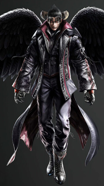 Devil Jin Tekken 8 Character Art Mobile Wallpaper