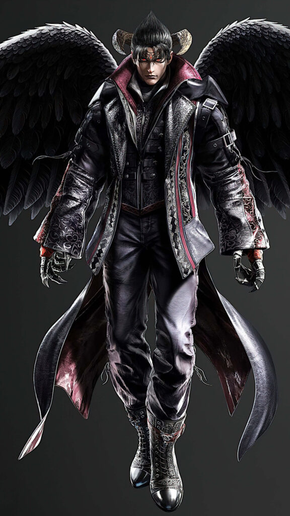 Devil Jin Tekken 8 Character Art Mobile Wallpaper