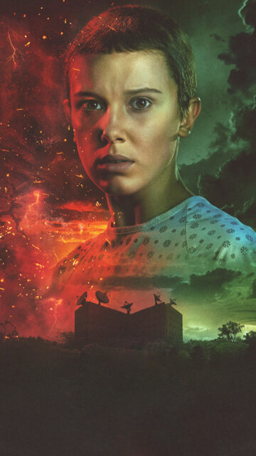 Stranger Things Eleven Scientific Facility Mobile Wallpaper