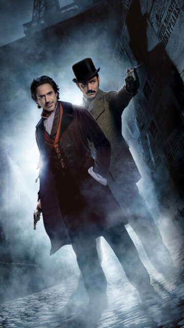 Sherlock Holmes and Dr. John Watson 4K Mobile Wallpaper
