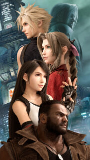 Final Fantasy VII Remake Characters Portrait Mobile Wallpaper