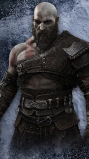 Kratos God of War Norse Warrior 4K Mobile Wallpaper
