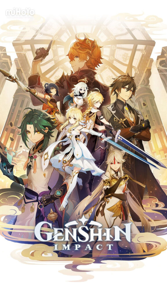 Genshin Impact Liyue Characters Mobile Wallpaper