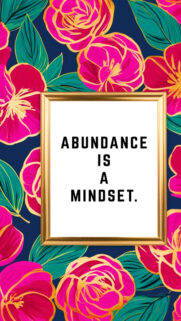 Abundance Mindset Manifestation Law of Attraction Spiritual Energy Wallpaper