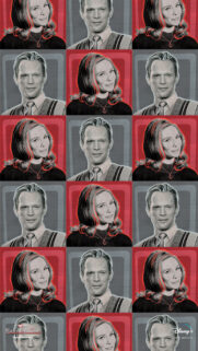 WandaVision Collage Mobile Wallpaper