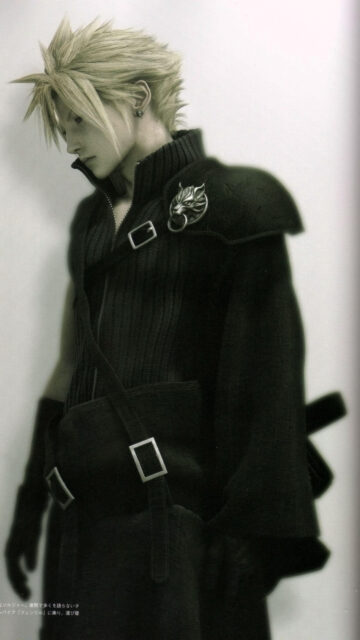 Cloud Strife Final Fantasy Advent Children 4K Mobile Wallpaper
