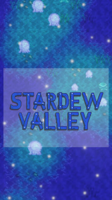 Stardew Valley Moonlight Jellyfish Mobile Wallpaper