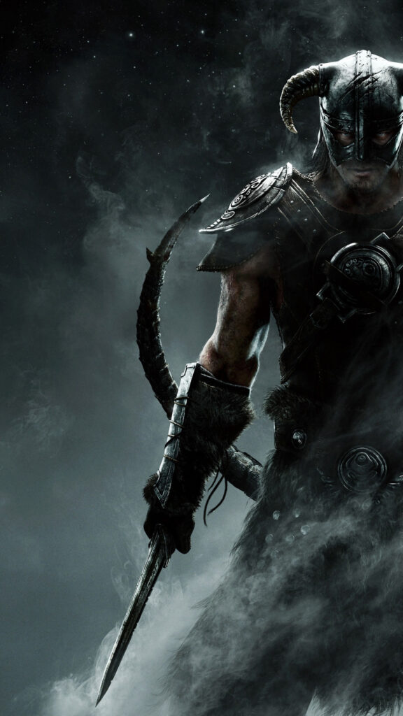 The Elder Scrolls V: Skyrim Dragonborn Mobile Wallpaper