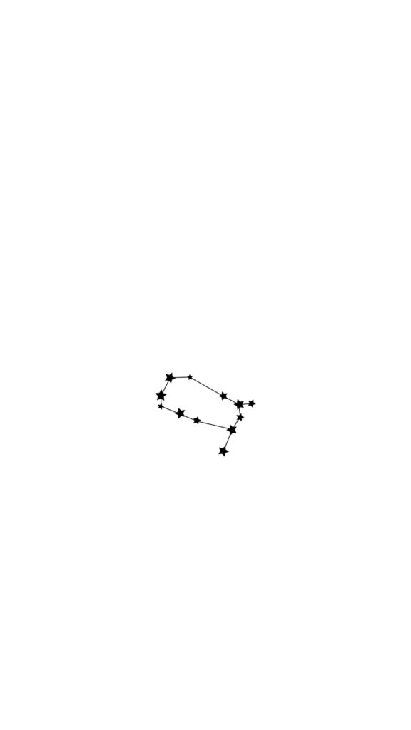Minimalist Gemini Zodiac Constellation Air Sign Aesthetic Wallpaper