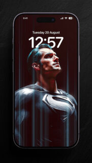Black Suit Henry Cavill Superman Art Mobile Wallpaper