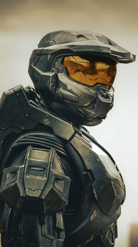 Master Chief Spartan Combat Suit Halo Mobile Wallpaper