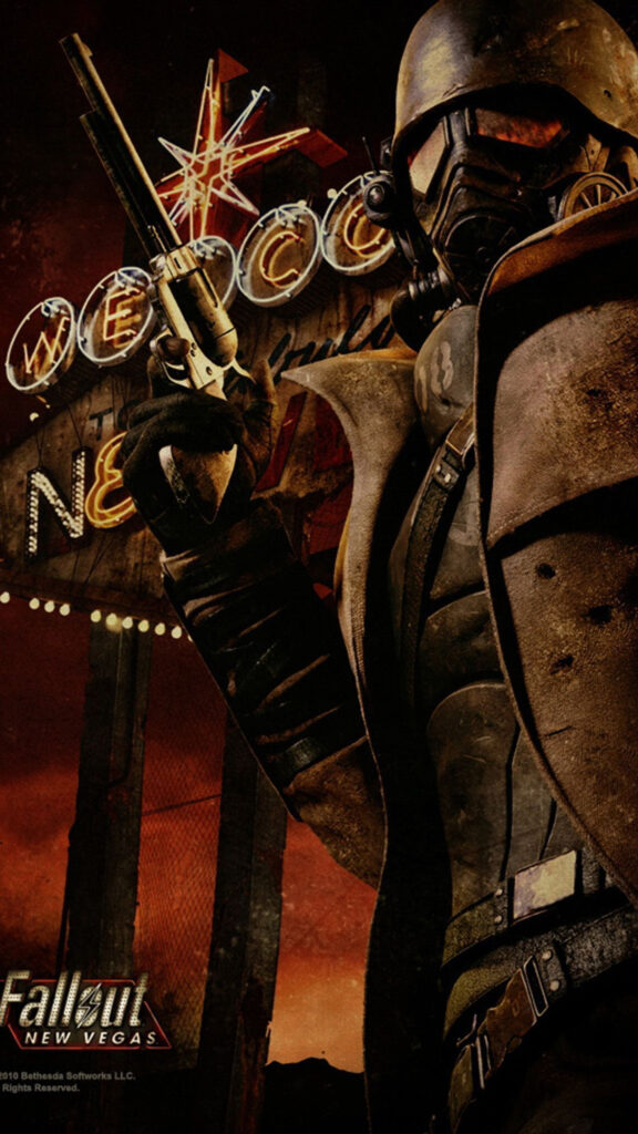 Fallout New Vegas NCR Ranger Mobile Wallpaper